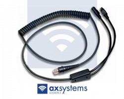 Cable: RS232, black, TX...
