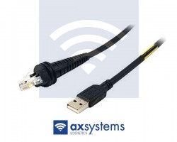 Cable: USB, black, Type A,...