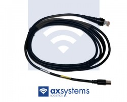 Cable: USB, black, Type A,...