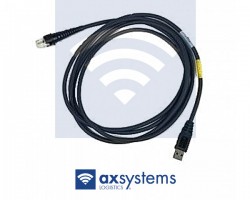 Cable: RS232, black, DB9...