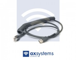 Cable, USB, Type A, Coiled,...